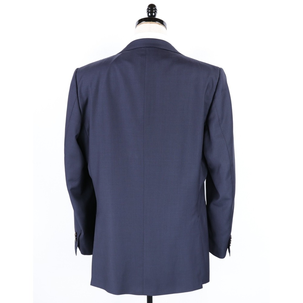 SuitSupply Suit 44L Blue Perennial Vitale Barberis Canonico 110's Wool - Picture 6 of 16